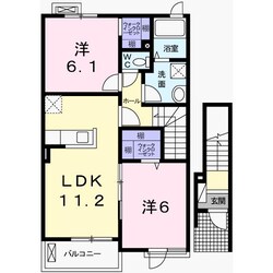 サンファースト　勝原の物件間取画像